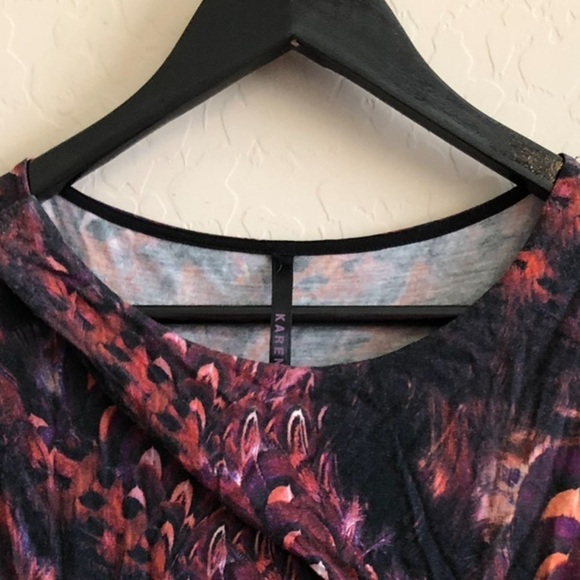 KAREN millen ruched print dress - Picture 6 of 8